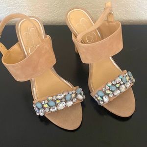 Jessica Simpson jeweled pump